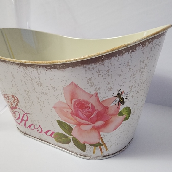 Teleflora Metal Flower Vase + Liners Multipurpose - Picture 5 of 12